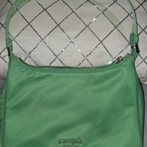 🍀 Kate Spade New York "Little Better Sam" Vibrant Green Shoulder Bag